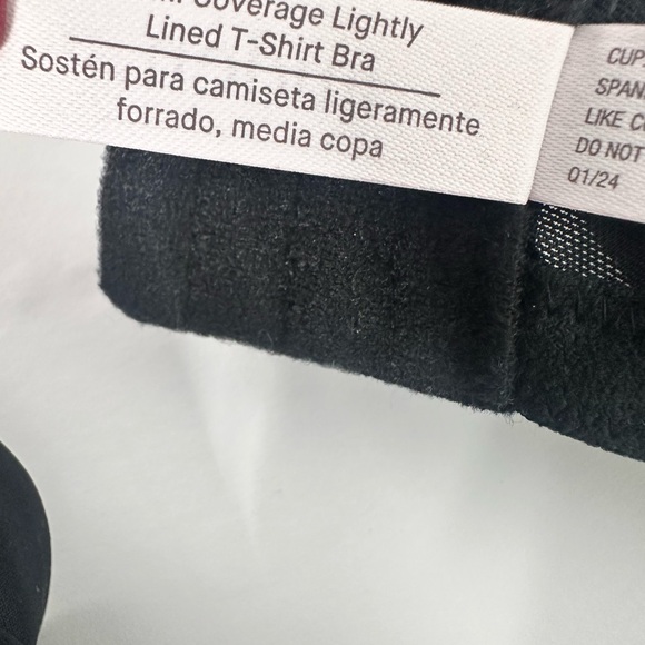 2‎ Auden Black Bras NWT Size 48DDD Lightly Lined Full Coverage Underwire - Picture 10 of 13